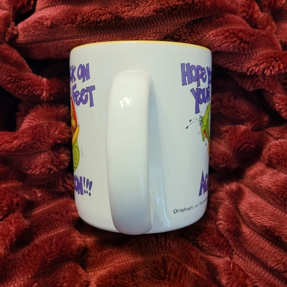 Hope You're Back On Your Feet Again Soon Coffee Mug Cup Get Well Turtle On Shell - Picture 3 of 5